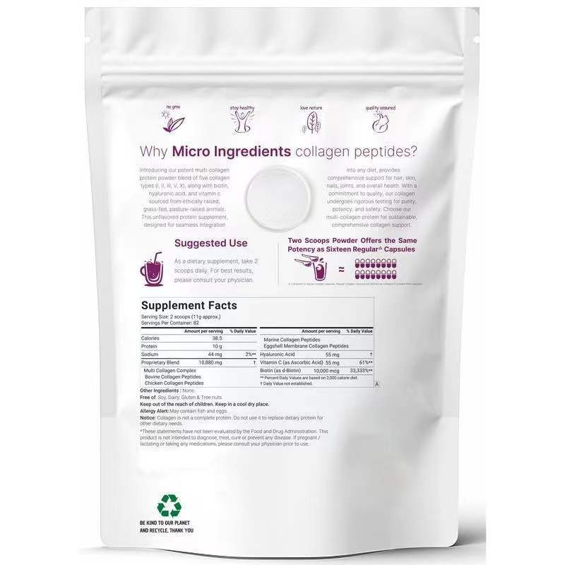 Multiple collagen powders - Found Essence