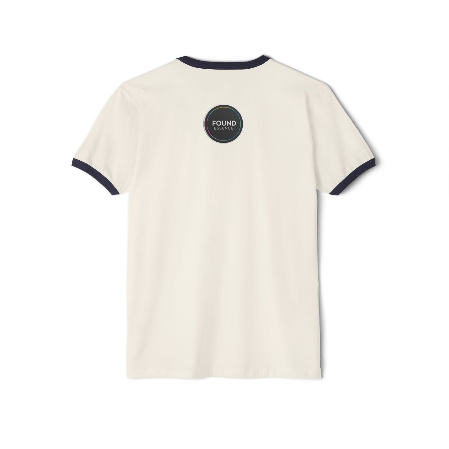 “Live Found. Live Fully.” Ringer T-Shirt | Retro-Inspired Everyday Comfort - Found Essence