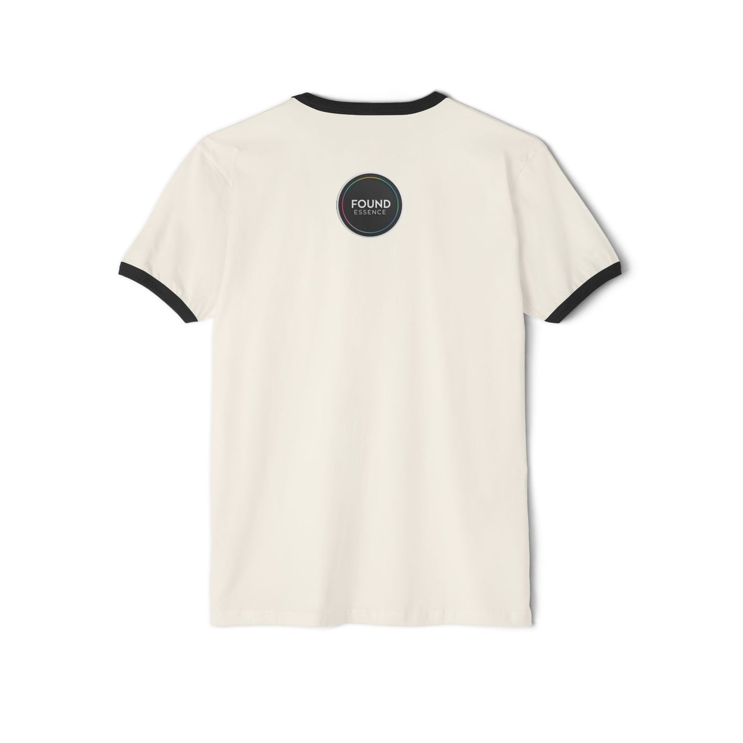 “Live Found. Live Fully.” Ringer T-Shirt | Retro-Inspired Everyday Comfort - Found Essence