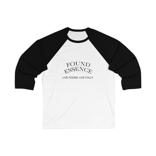 Women's Baseball Tee Found Essence 'Live Found, Live Fully' - Found Essence