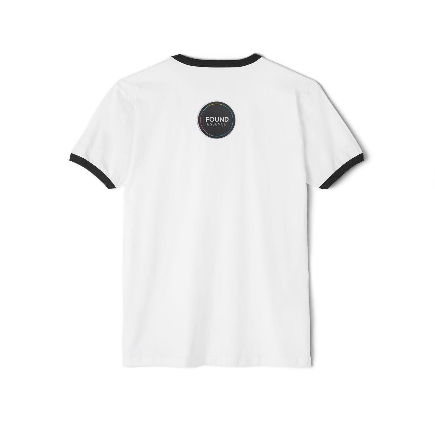 “Live Found. Live Fully.” Ringer T-Shirt | Retro-Inspired Everyday Comfort - Found Essence