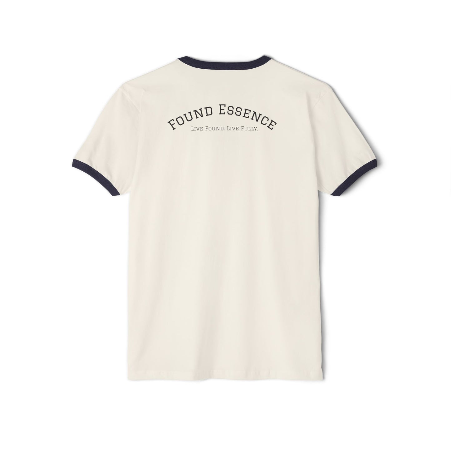 ‘Found Essence’ Ringer T-Shirt | Bold, Comfortable Statement Apparel - Found Essence