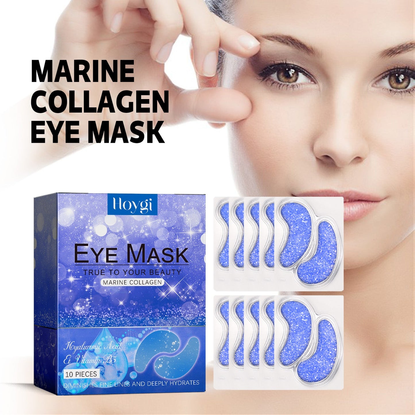 Hoygi B5 Eye Gel Patches – Firming, Anti-Wrinkle & Hydrating Under-Eye Treatment - Found Essence