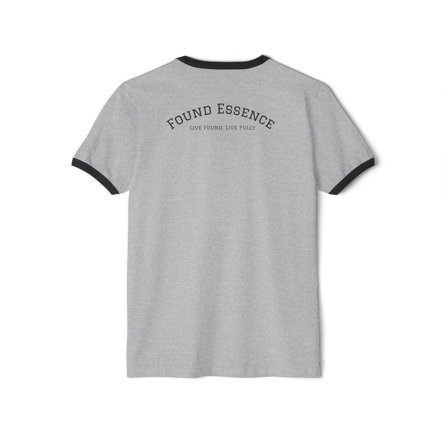 ‘Found Essence’ Ringer T-Shirt | Bold, Comfortable Statement Apparel - Found Essence
