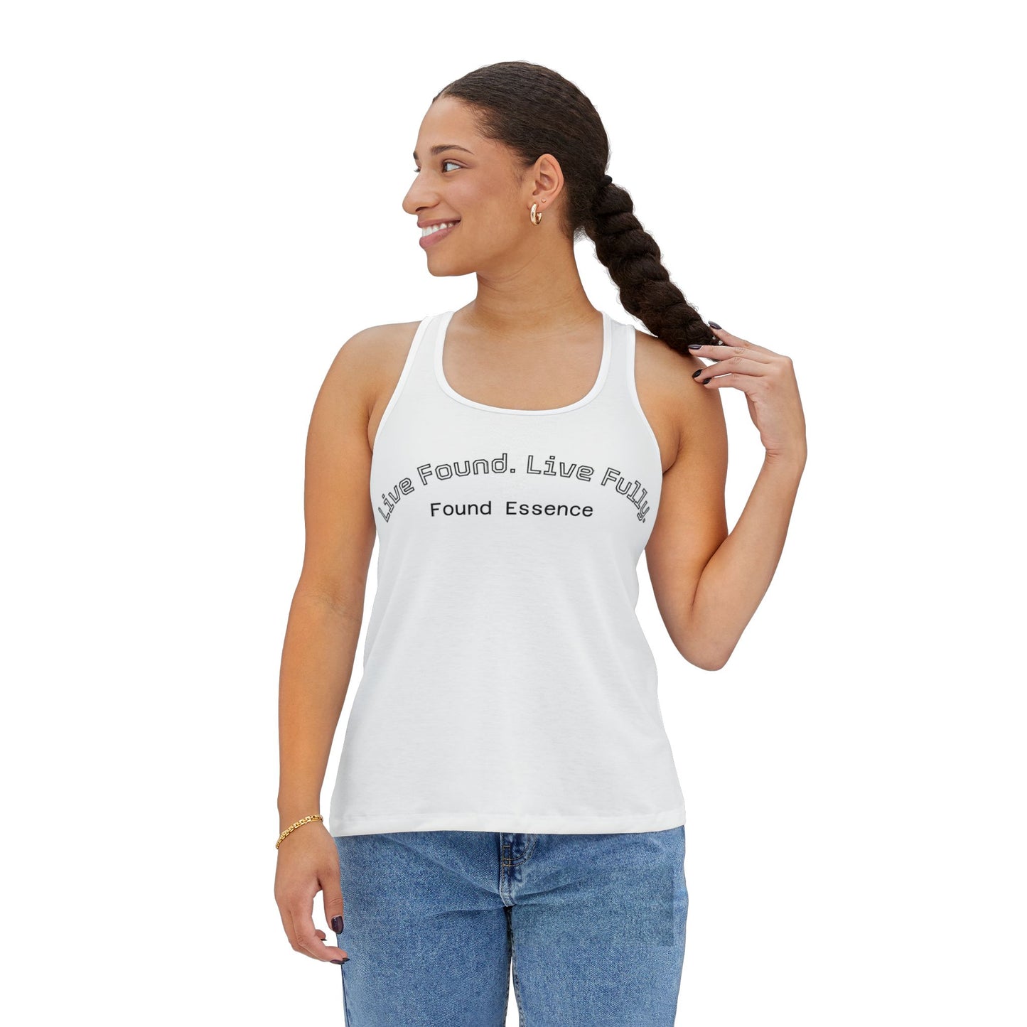 “Live Found. Live Fully.” Women’s Ethereal Fit | Yoga, Summer Style & Casual Empowerment Wear - Found Essence