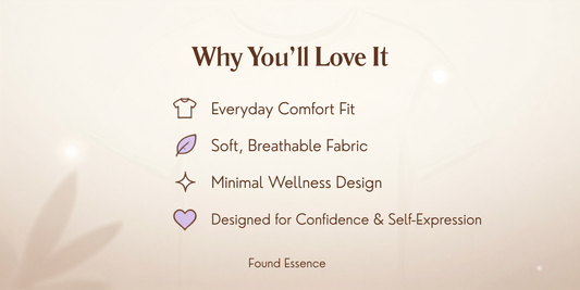 Essence Tee — “Live Found. Live Fully.”
