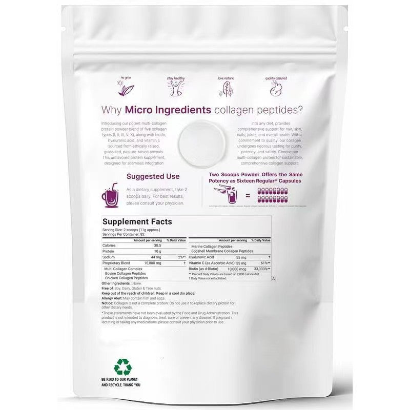 Multiple collagen powders - Found Essence