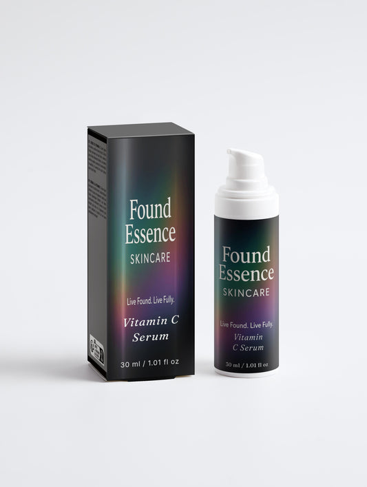 Vitamin C Brightening Serum — Glow, Firm & Hydrate - Found Essence