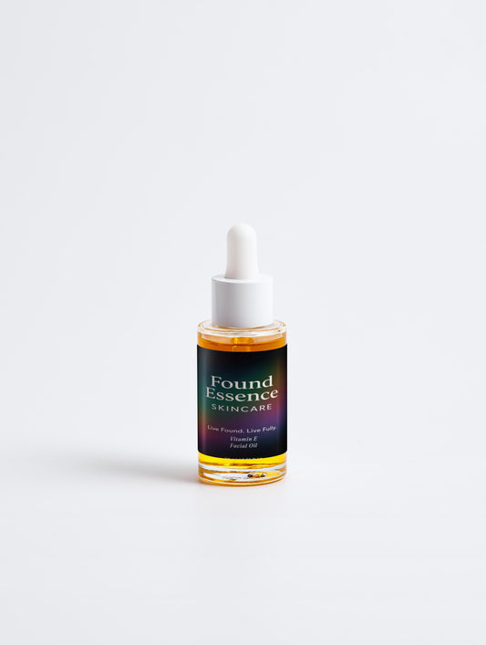 Vitamin E Facial Oil — Glow + Hydration Booster - Found Essence