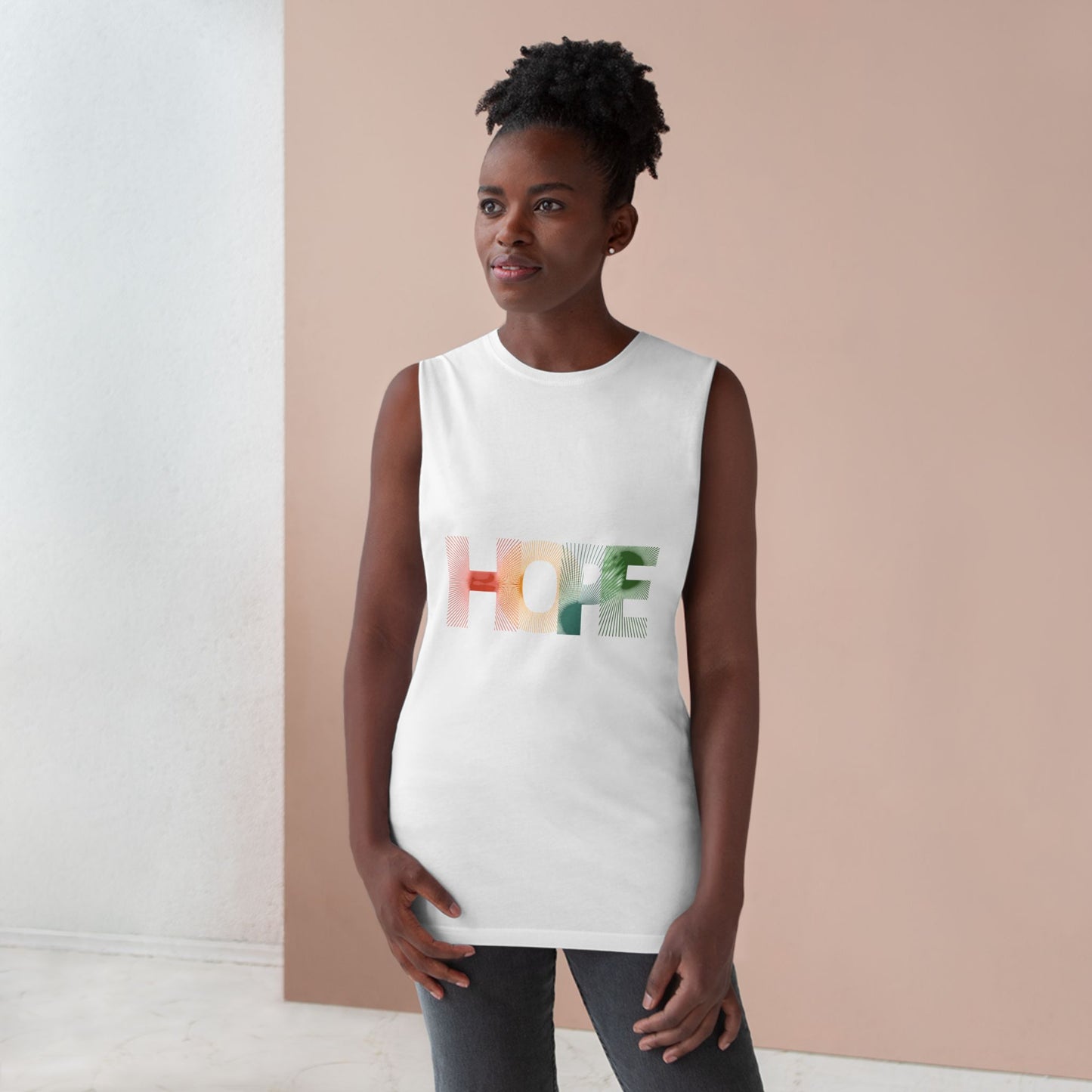 Hope Tank - Inspirational Summer Top, Casual Wear, Fitness Gear, Gift for Friends, Positive Message Apparel