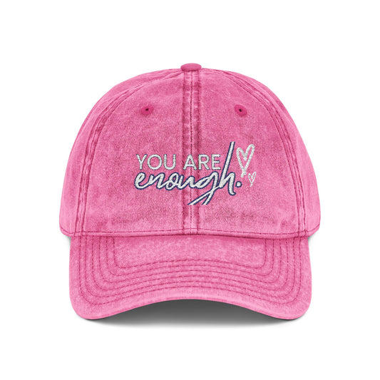 “You Are Enough” Cap | Adjustable Baseball Hat | Summer Style - Found Essence 