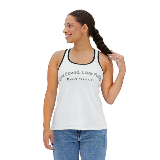 “Live Found. Live Fully.” Women’s Ethereal Fit | Yoga, Summer Style & Casual Empowerment Wear
