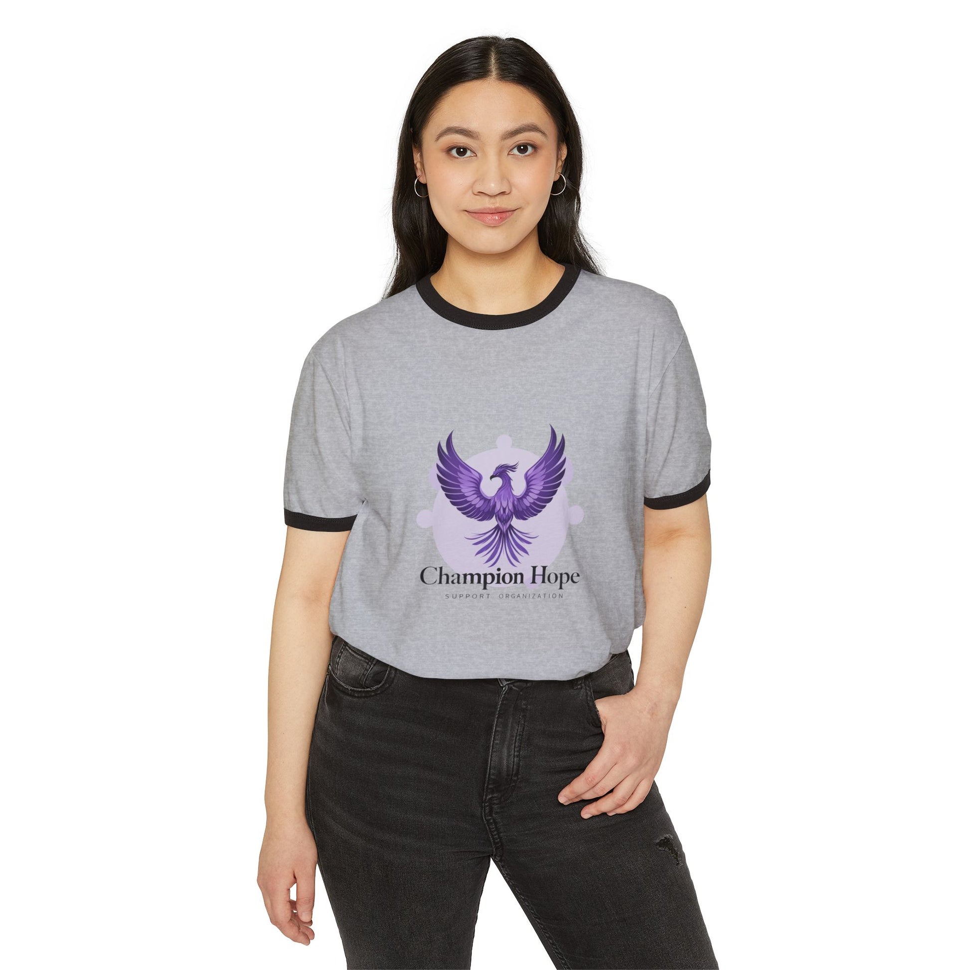 Champion Hope T-Shirt | Empowerment Apparel for Survivors & Supporters - Found Essence 