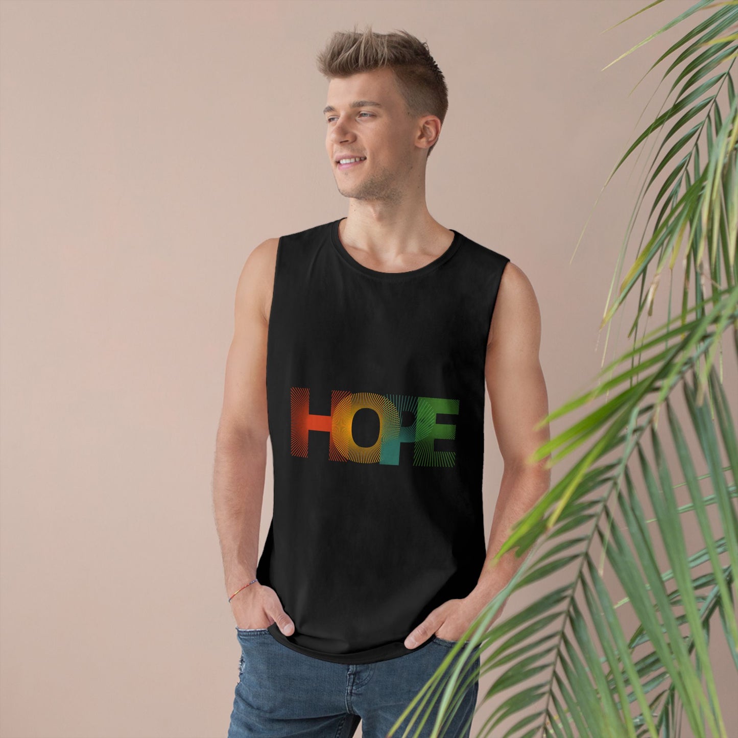 Hope Tank - Inspirational Summer Top, Casual Wear, Fitness Gear, Gift for Friends, Positive Message Apparel