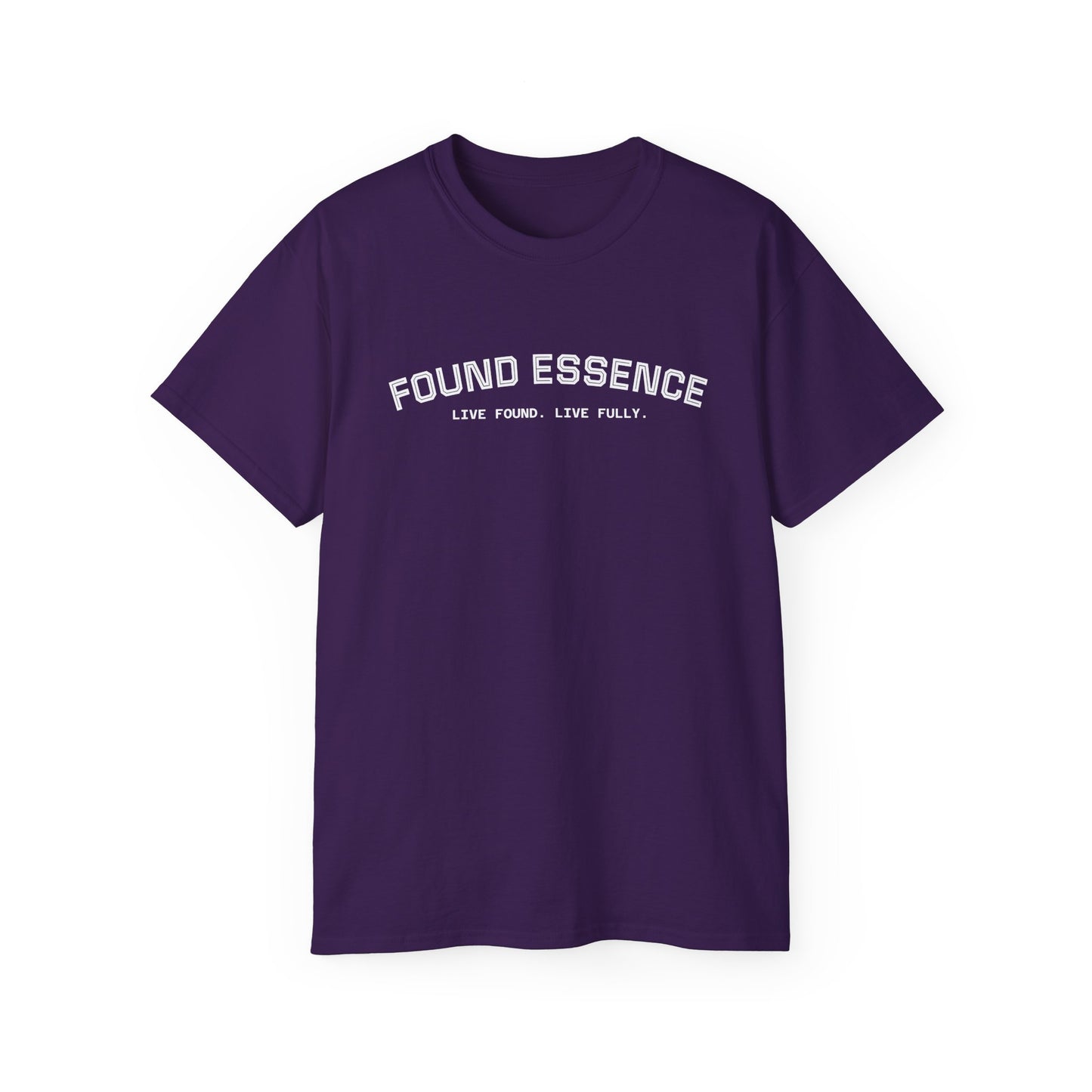 Essence Tee — “Live Found. Live Fully.”