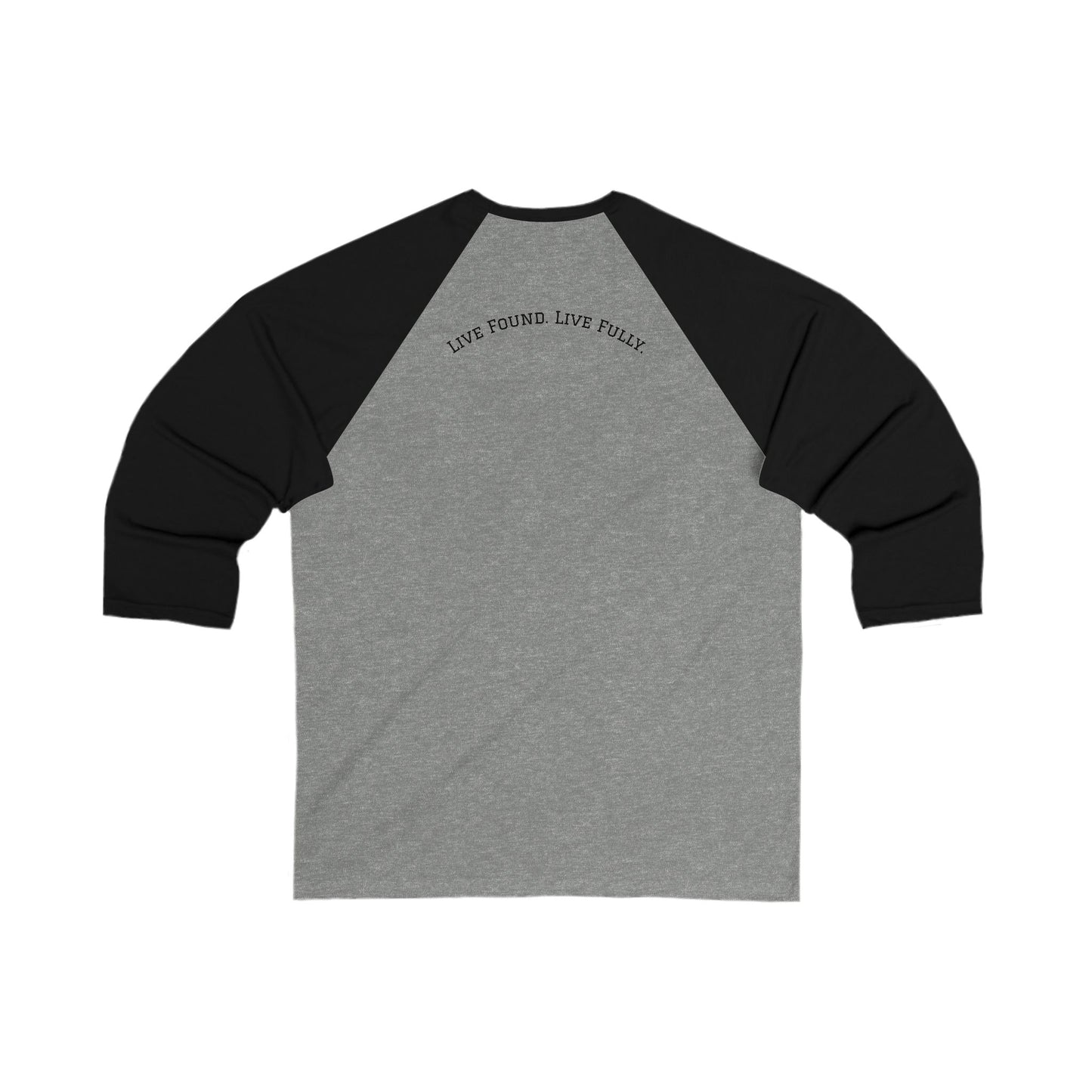 Women's Baseball Tee Found Essence 'Live Found, Live Fully' - Found Essence 