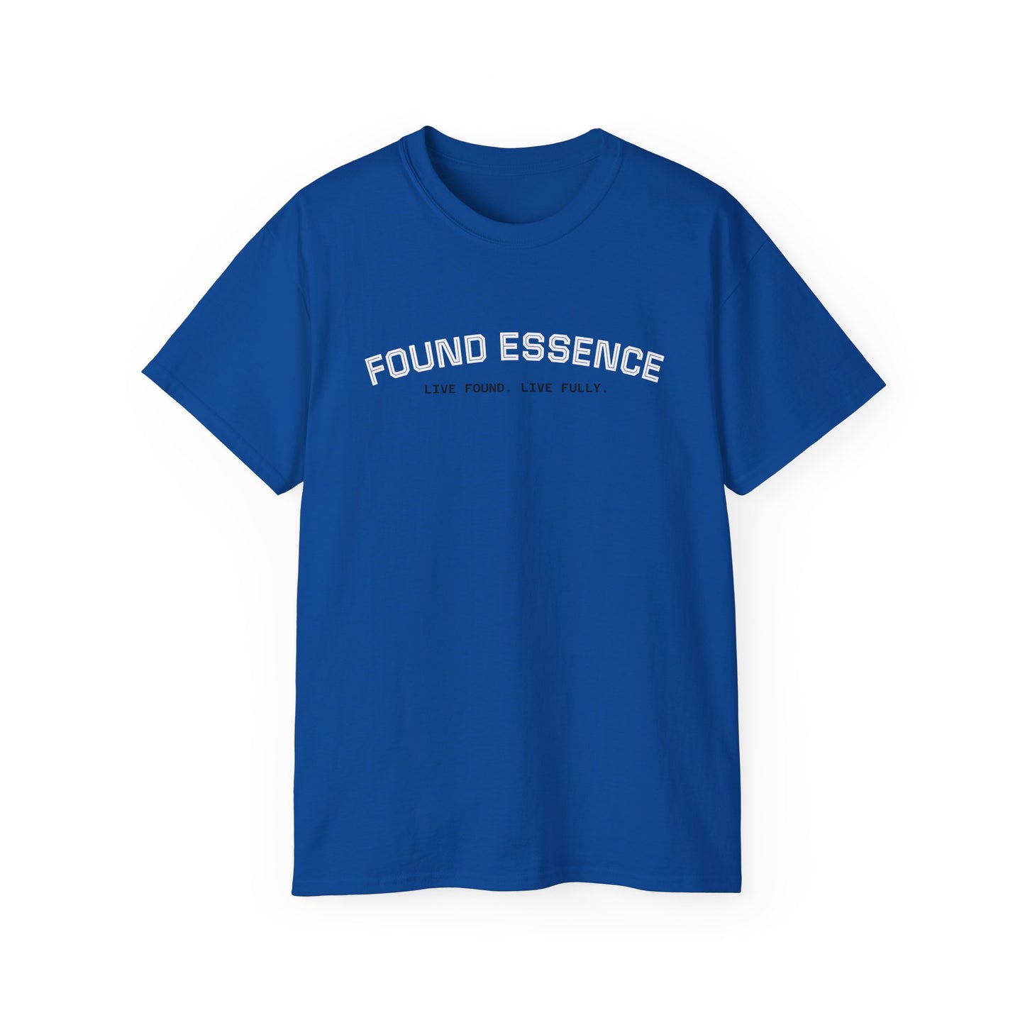 Essence Tee — “Live Found. Live Fully.”