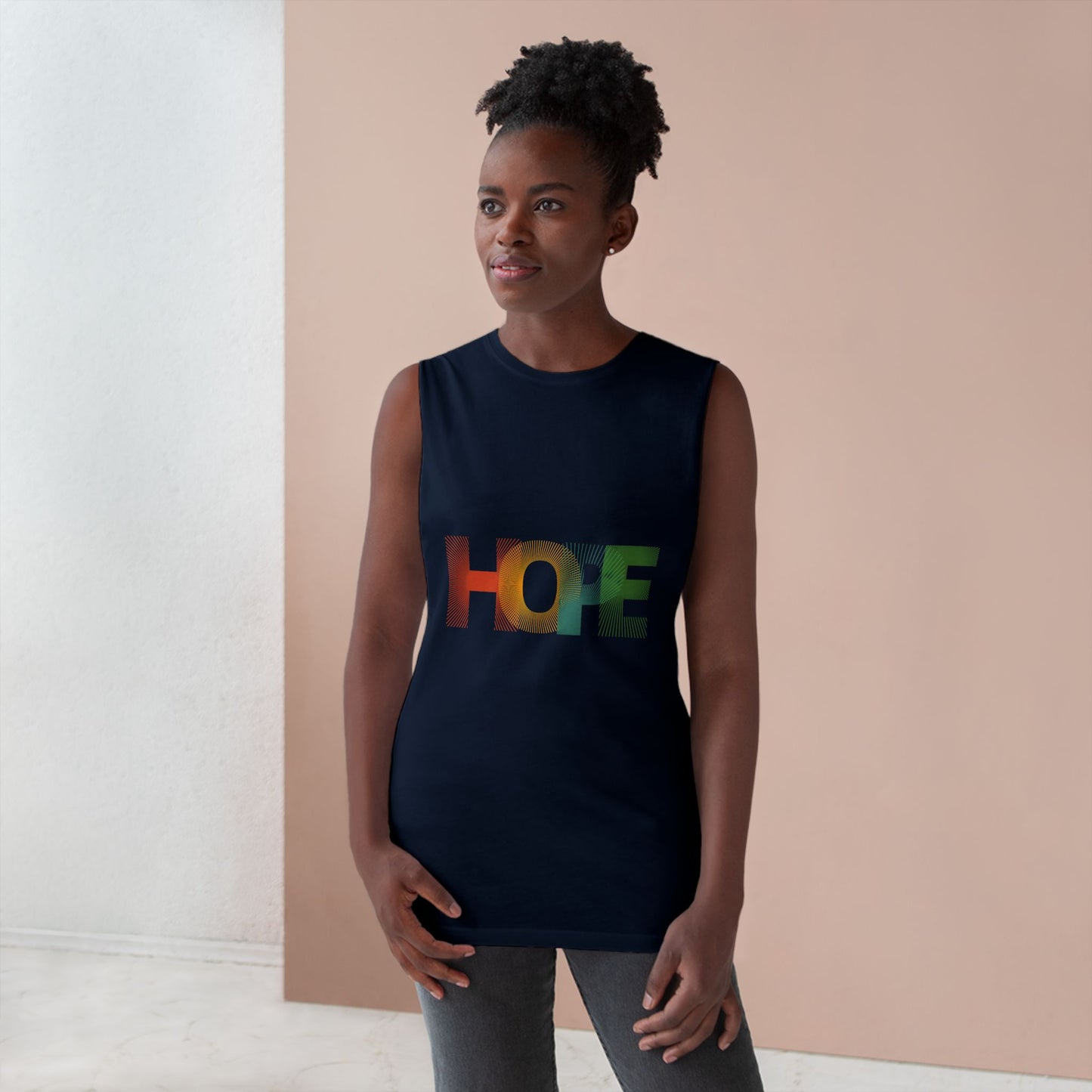 Hope Tank - Inspirational Summer Top, Casual Wear, Fitness Gear, Gift for Friends, Positive Message Apparel