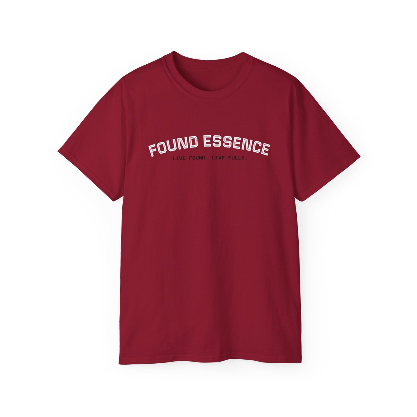 Essence Tee — “Live Found. Live Fully.”