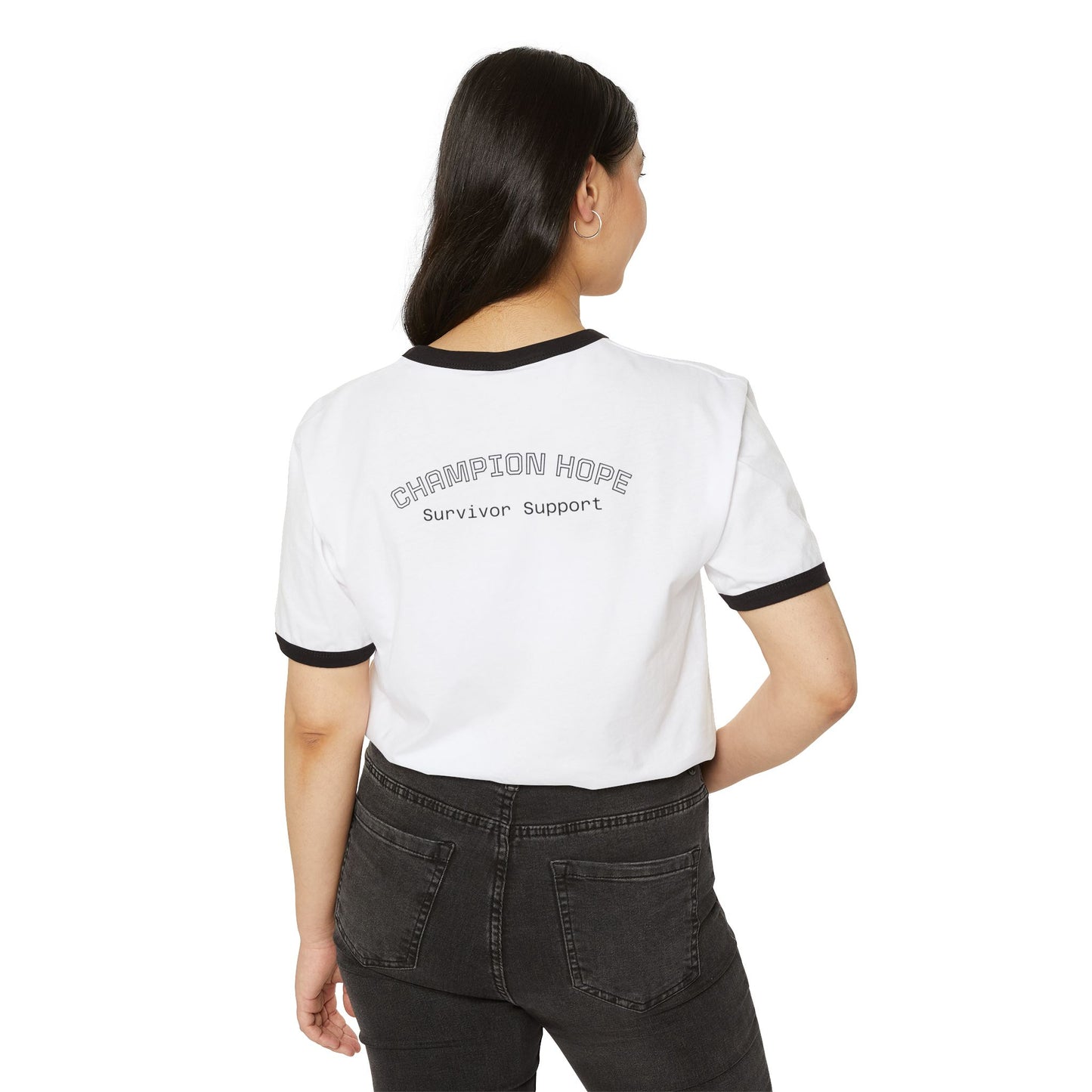 Champion Hope T-Shirt | Empowerment Apparel for Survivors & Supporters - Found Essence 