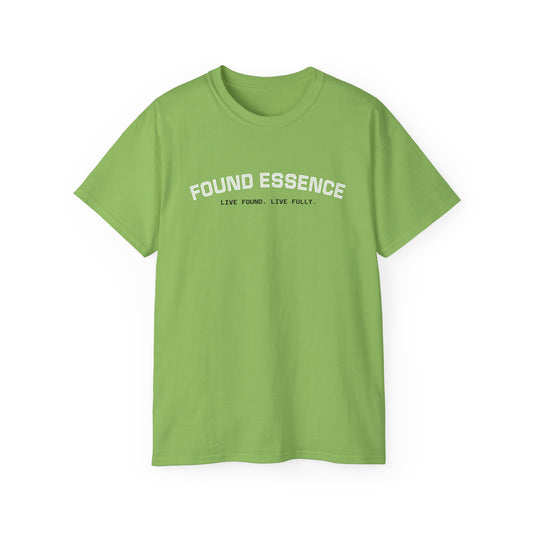 Essence Tee — “Live Found. Live Fully.”