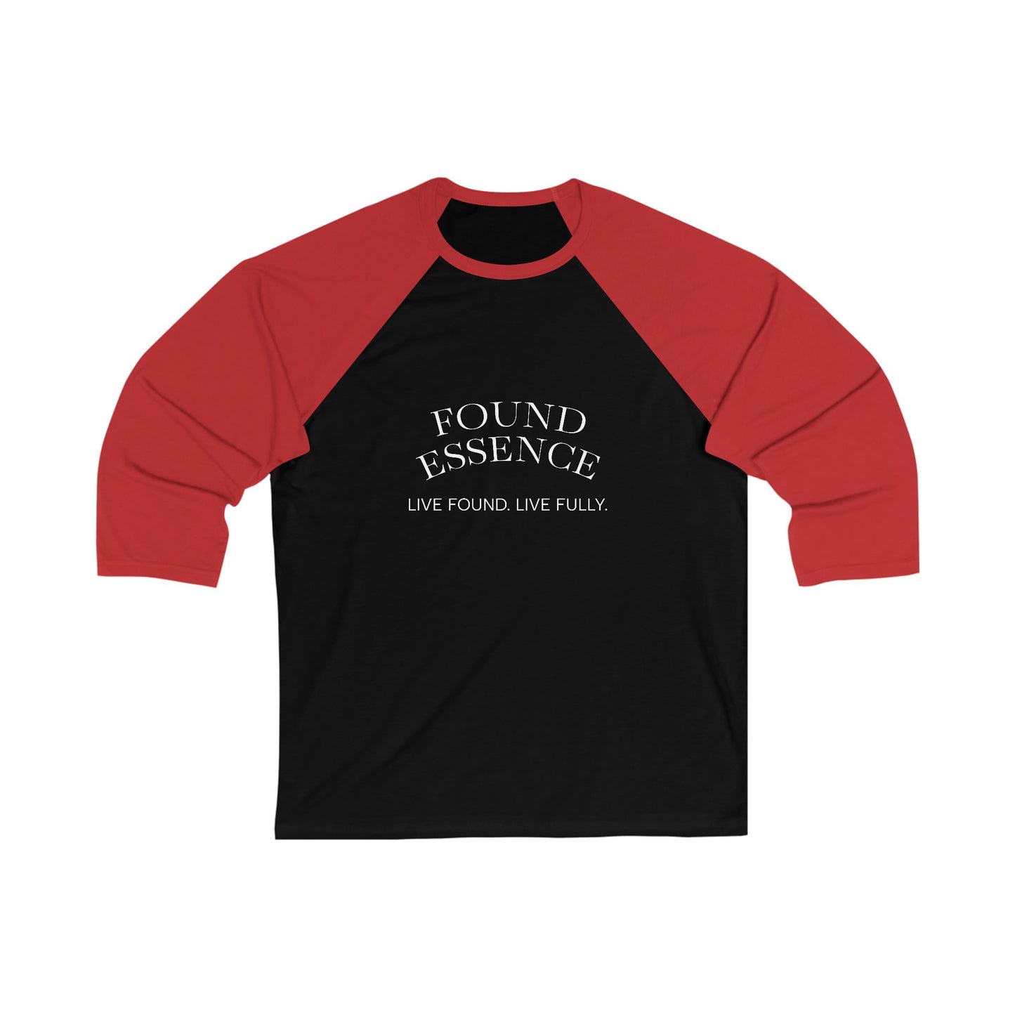 Women's Baseball Tee Found Essence 'Live Found, Live Fully' - Found Essence 