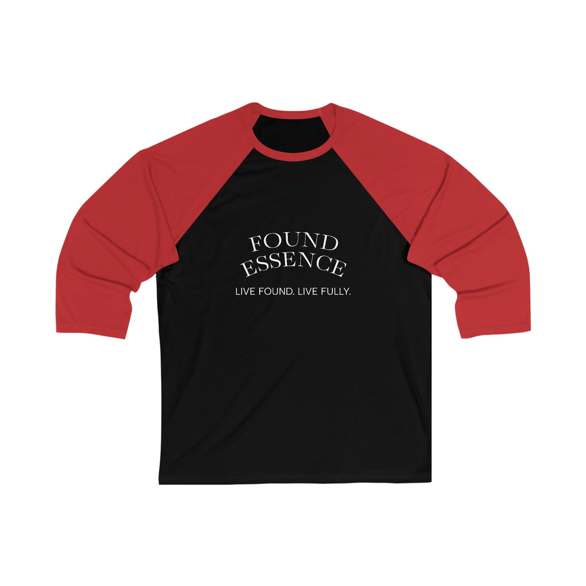 Women's Baseball Tee Found Essence 'Live Found, Live Fully' - Found Essence 