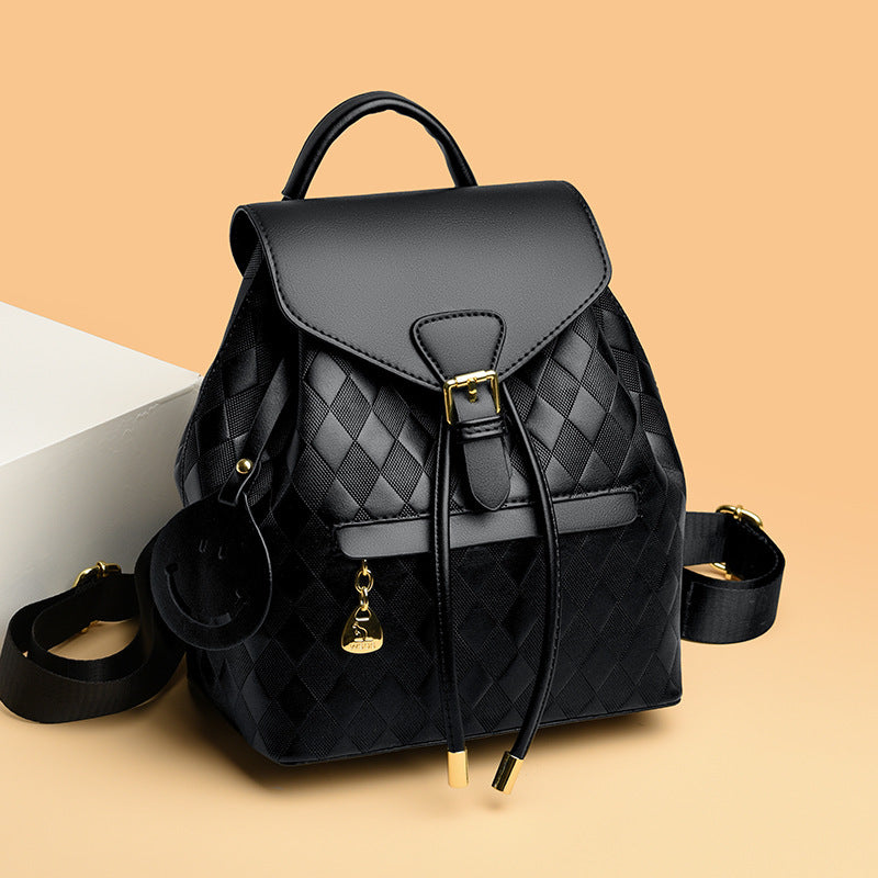 Women’s Casual Leather Backpack | Multifunction Travel, School & Shoulder Bag