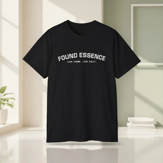 Essence Tee — “Live Found. Live Fully.”