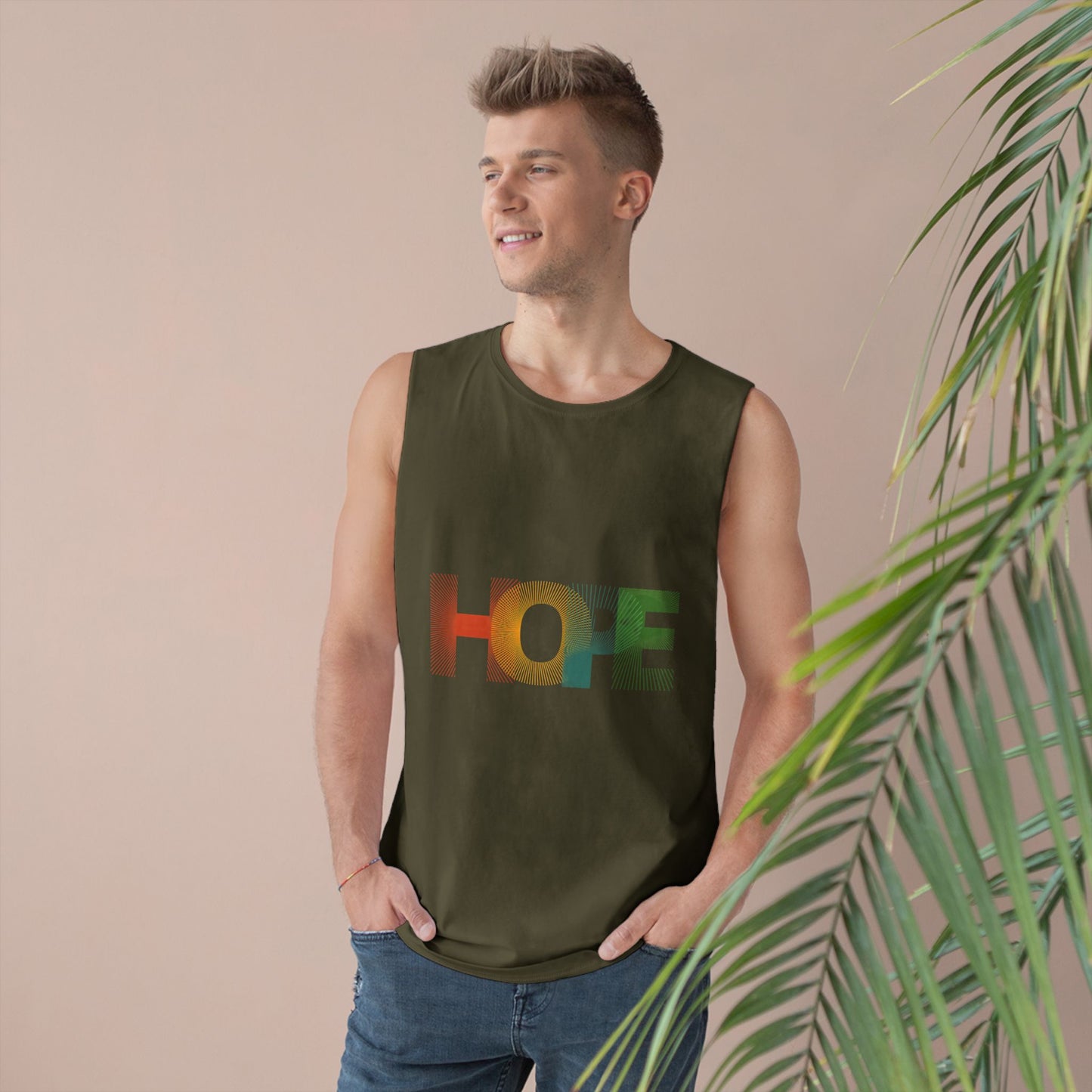Hope Tank - Inspirational Summer Top, Casual Wear, Fitness Gear, Gift for Friends, Positive Message Apparel