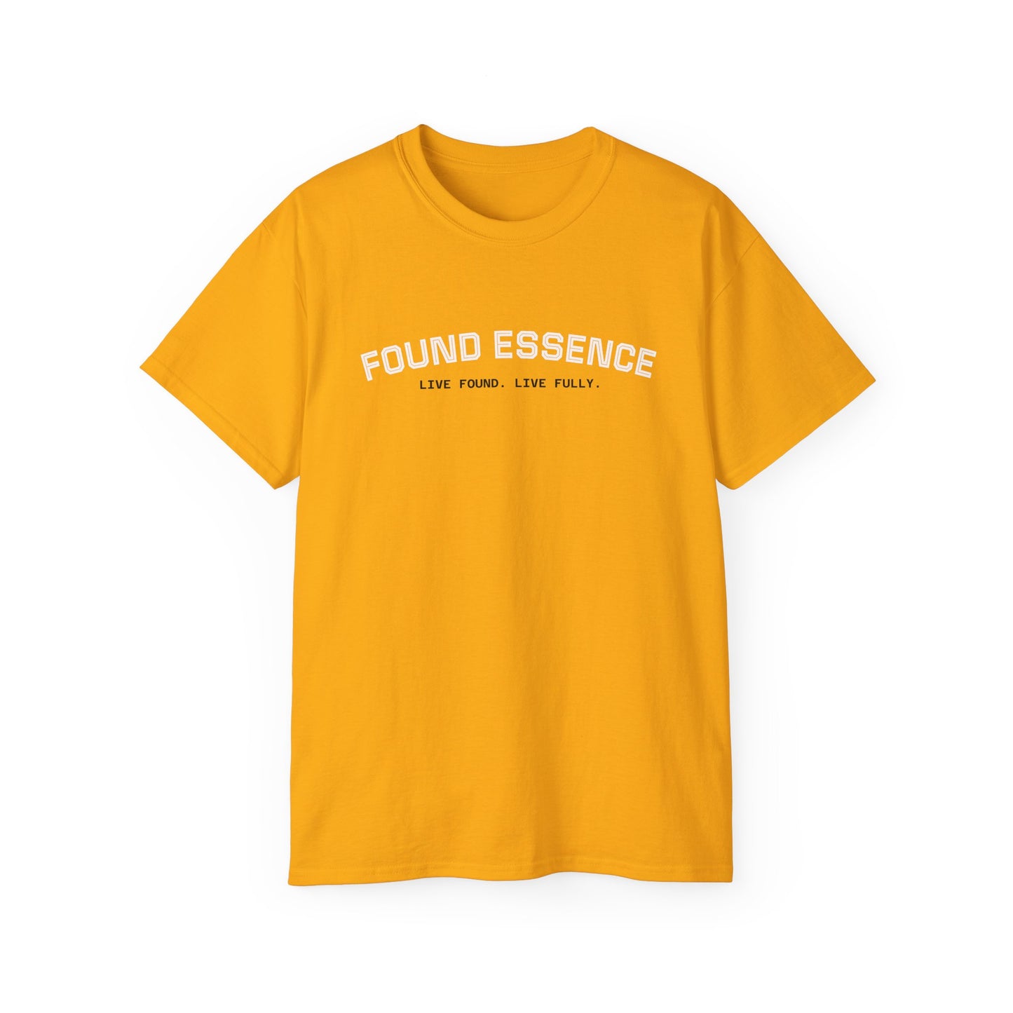 Essence Tee — “Live Found. Live Fully.”