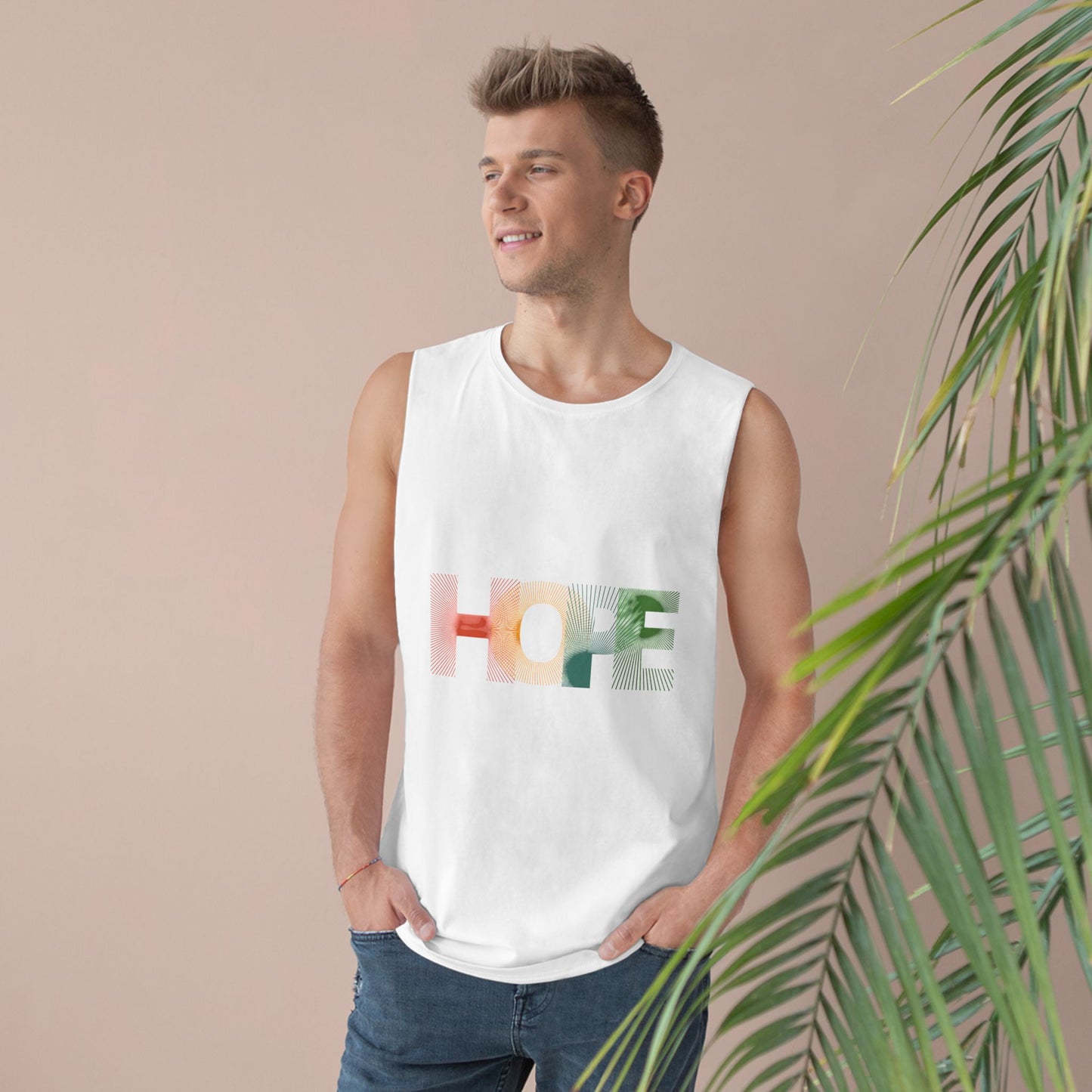 Hope Tank - Inspirational Summer Top, Casual Wear, Fitness Gear, Gift for Friends, Positive Message Apparel