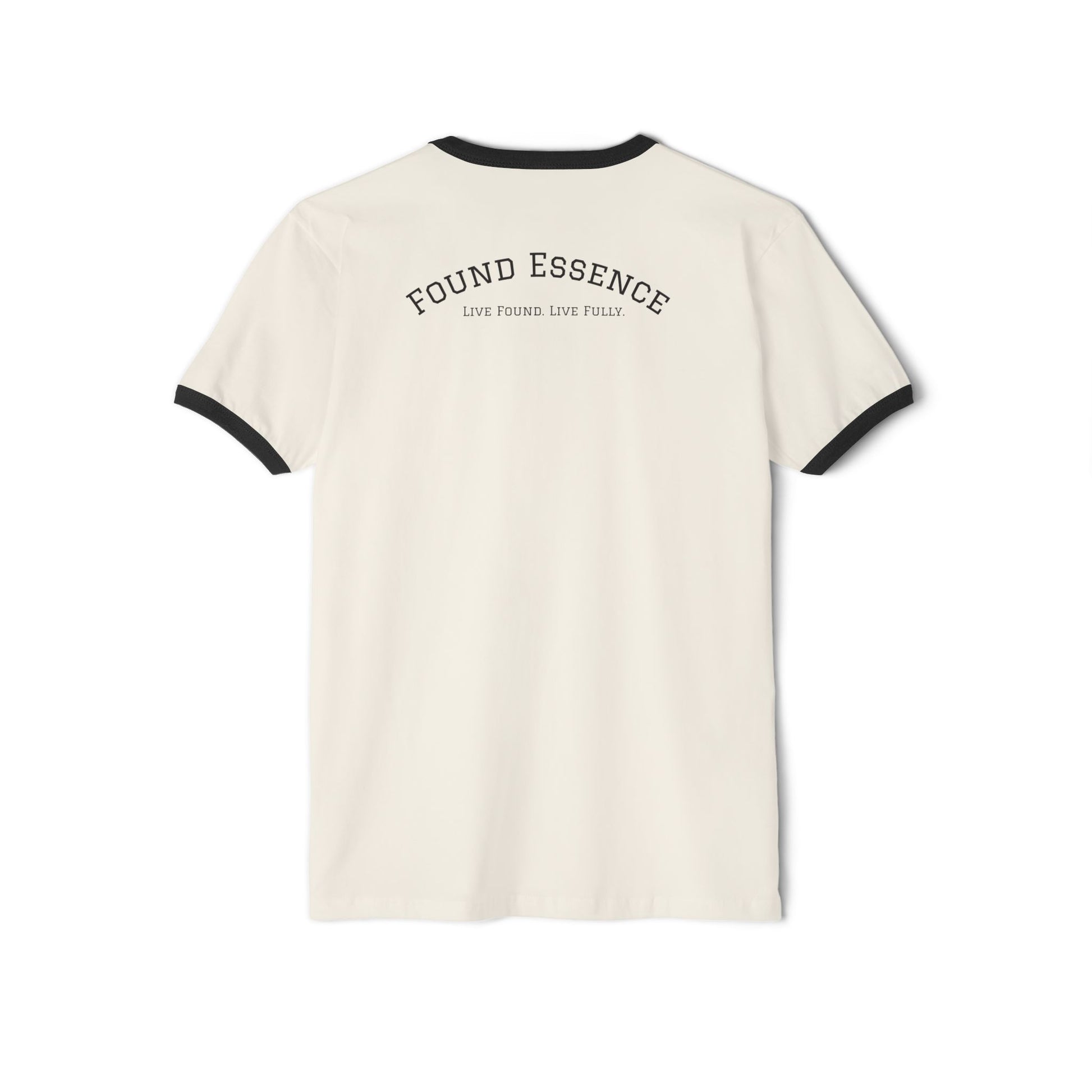 Ringer T-Shirt 'Found Essence' | Bold, Comfortable Apparel - Found Essence 