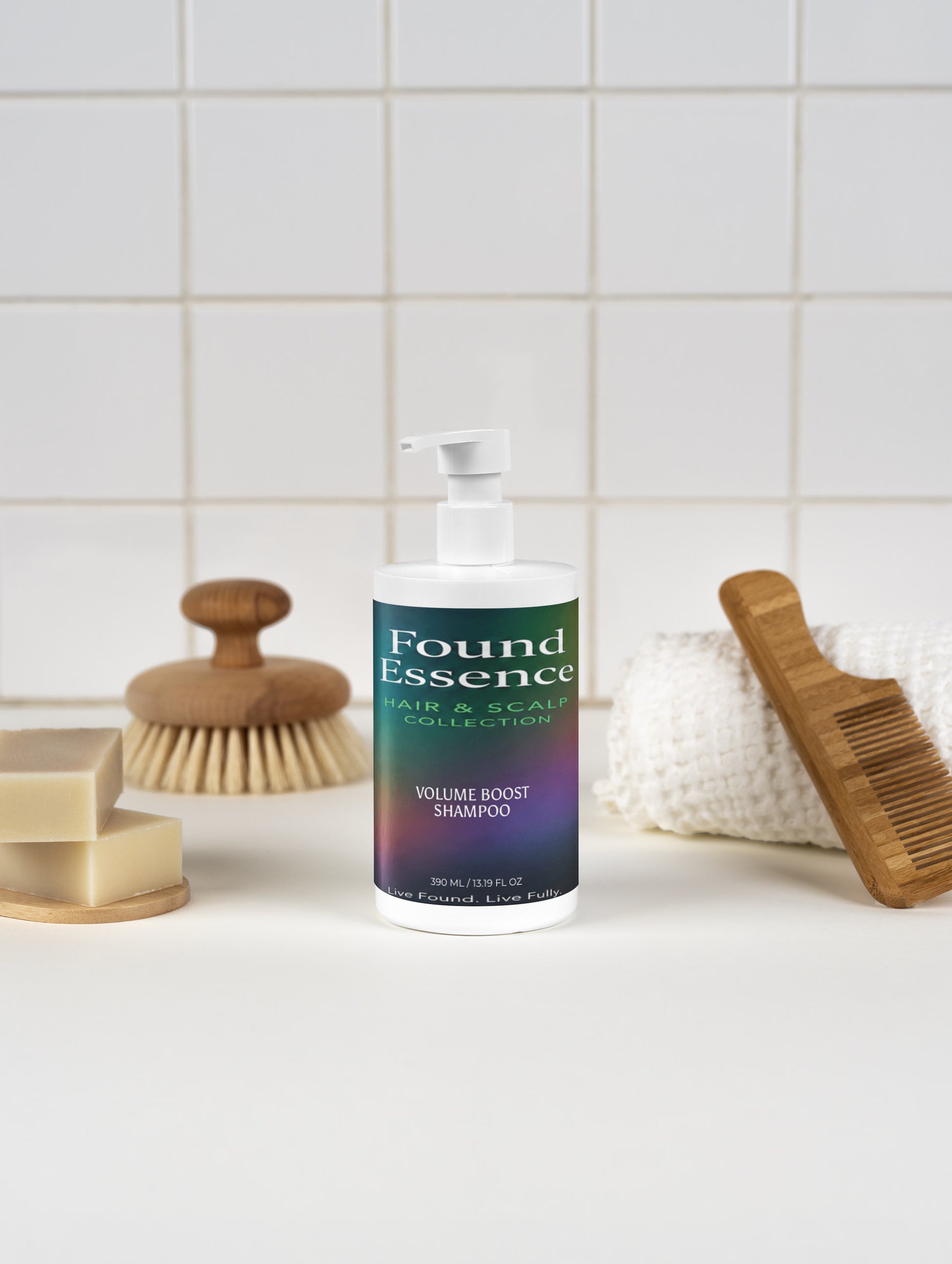 Volume Boost Shampoo — Cleanse, Lift & Strengthen - Found Essence 