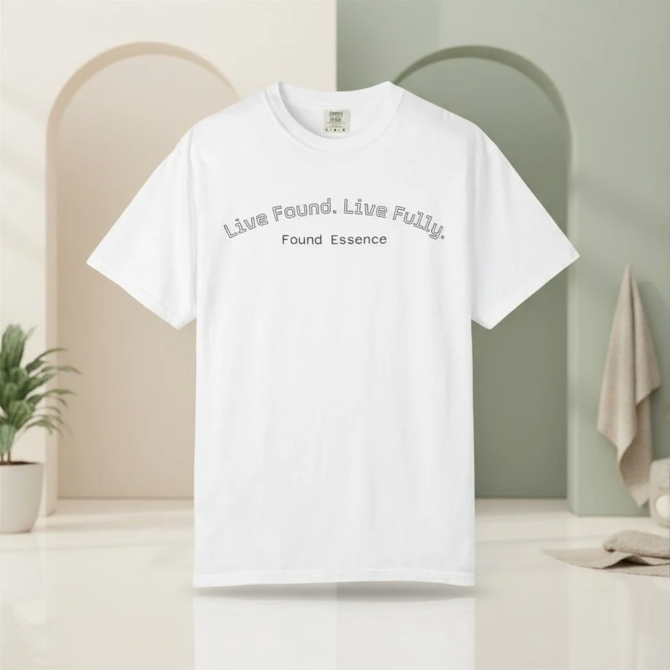 “Live Fully” Tee – Everyday Empowerment - Found Essence 