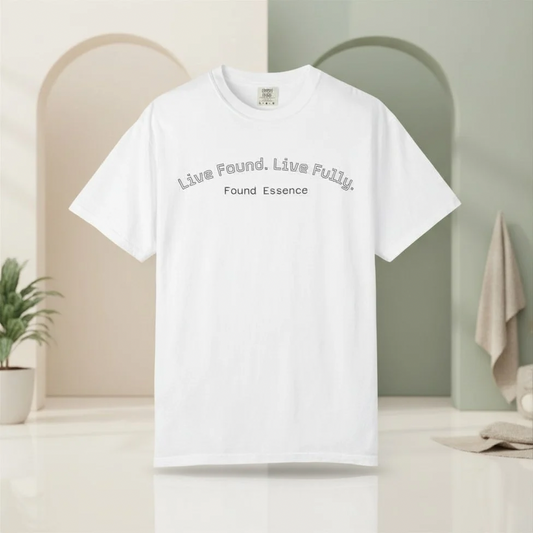 “Live Fully” Tee – Everyday Empowerment - Found Essence 