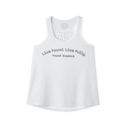 “Live Found. Live Fully.” Women’s Ethereal Fit | Yoga, Summer Style & Casual Empowerment Wear