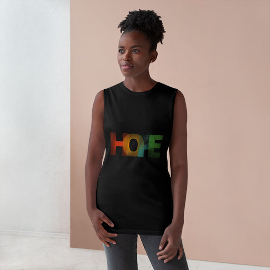Hope Tank - Inspirational Summer Top, Casual Wear, Fitness Gear, Gift for Friends, Positive Message Apparel