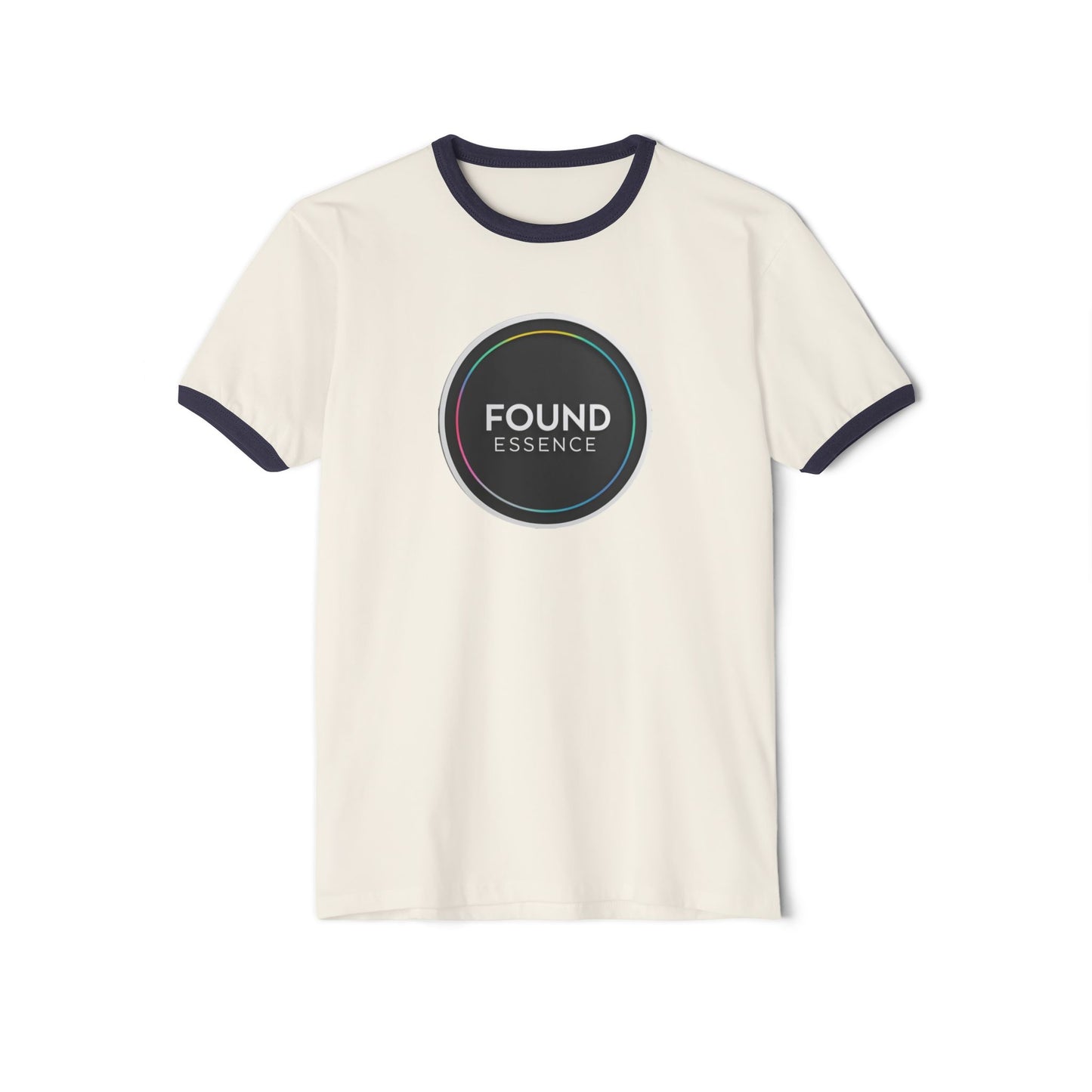 Ringer T-Shirt 'Found Essence' | Bold, Comfortable Apparel - Found Essence 