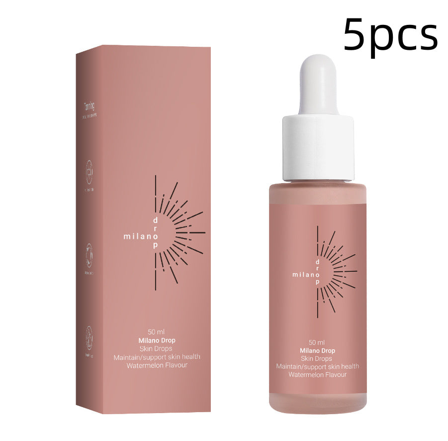Self-Tanning Face & Body Serum Drops | Bronzing & Skin-Firming Serum for a Radiant Glow