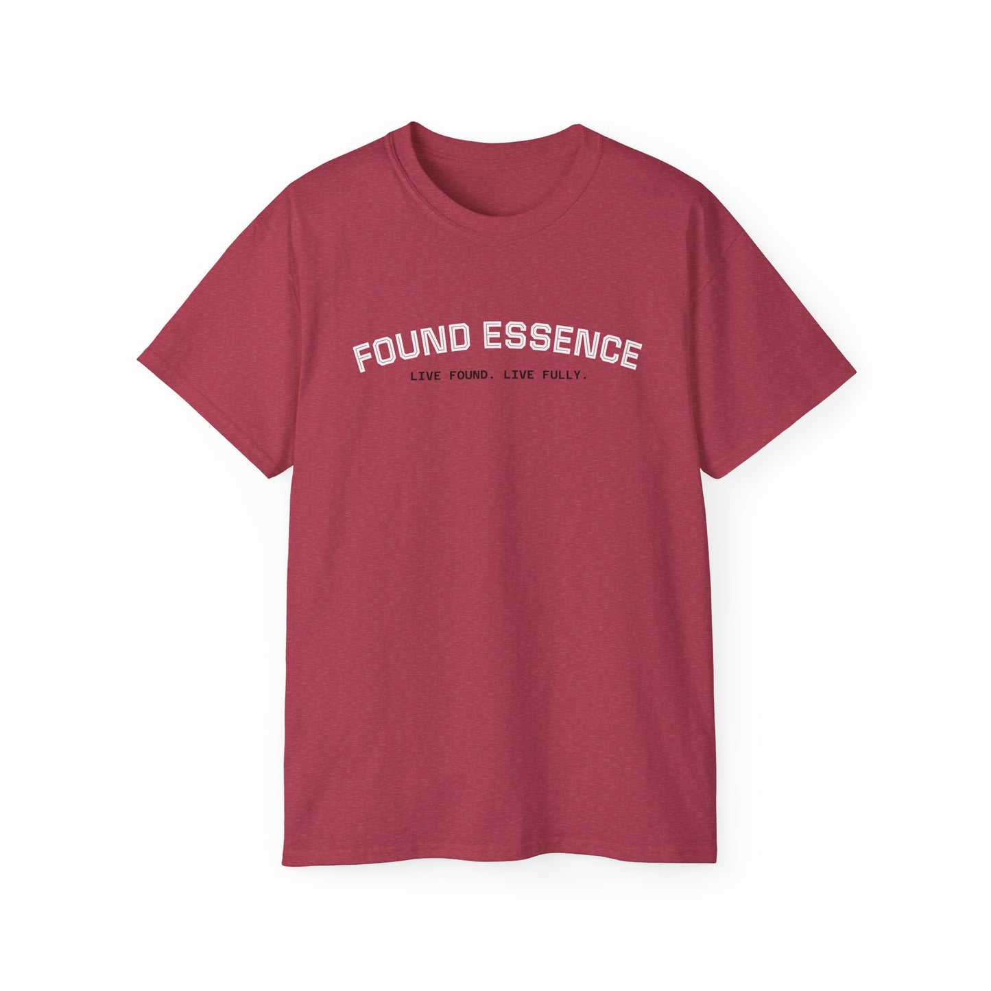 Essence Tee — “Live Found. Live Fully.”