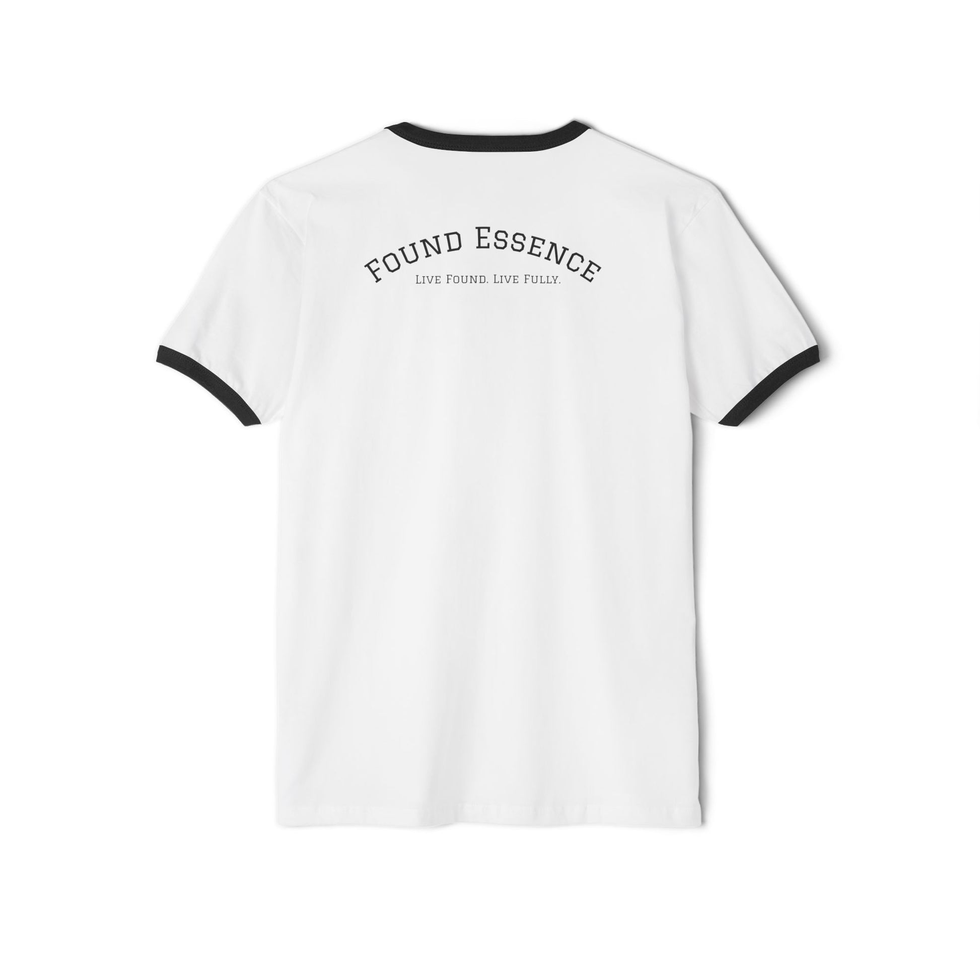 Ringer T-Shirt 'Found Essence' | Bold, Comfortable Apparel - Found Essence 