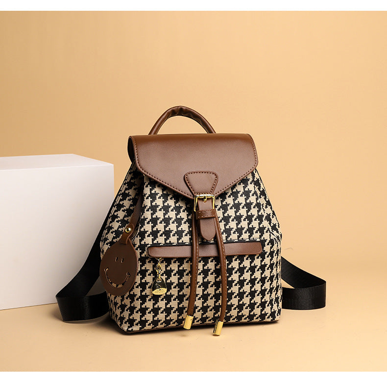 Women’s Casual Leather Backpack | Multifunction Travel, School & Shoulder Bag