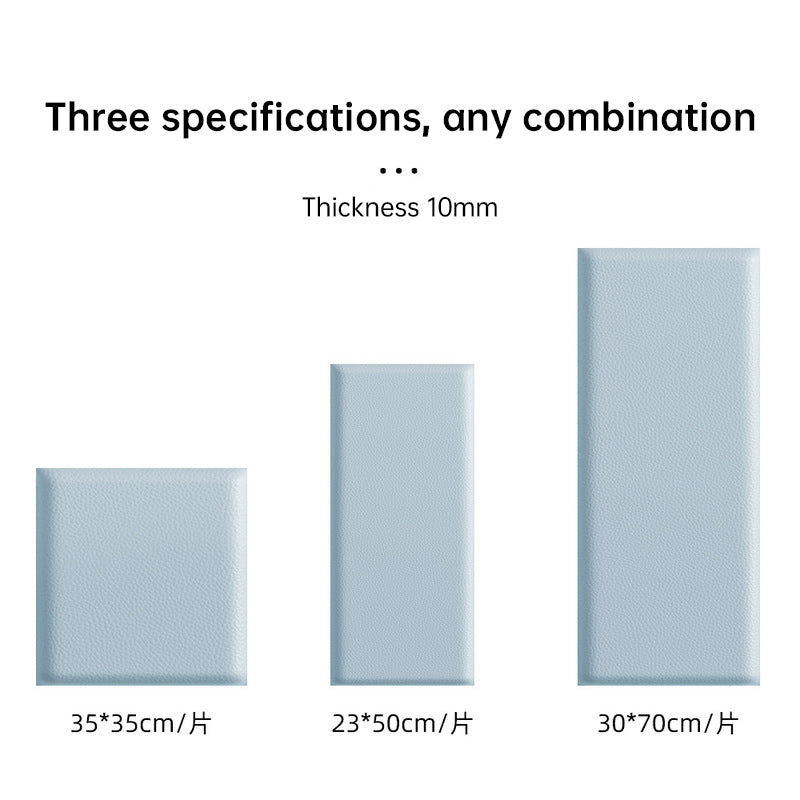 Kids' 3D Wall Stickers, Soft Anti - Collision Wall & Bedhead Panels, 2 - 8 pcs - Found Essence 