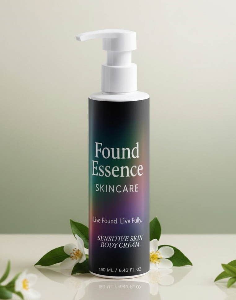 Sensitive Skin Body Cream — Soothe, Hydrate, Protect - Found Essence 