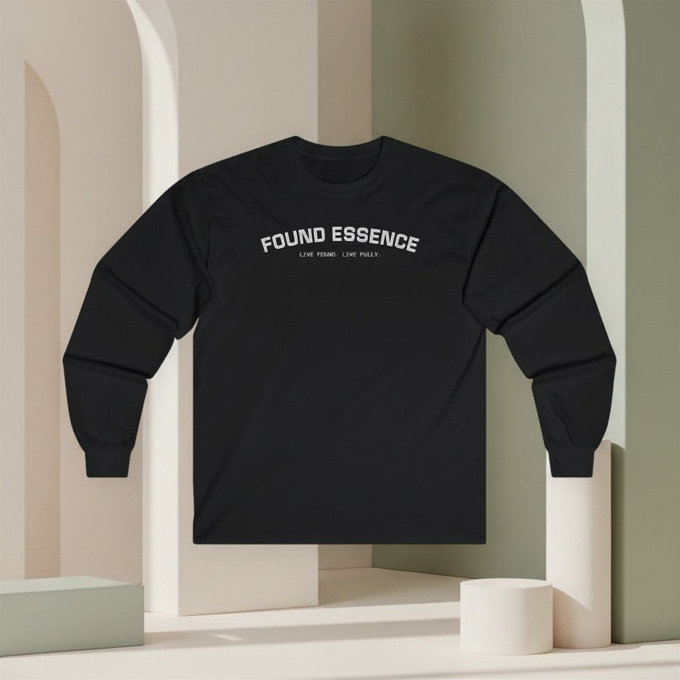 Essence Long Sleeve Tee — Wellness Crewneck - Found Essence 