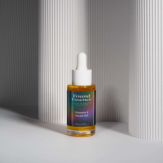 Vitamin E Facial Oil — Glow + Hydration Booster - Found Essence 