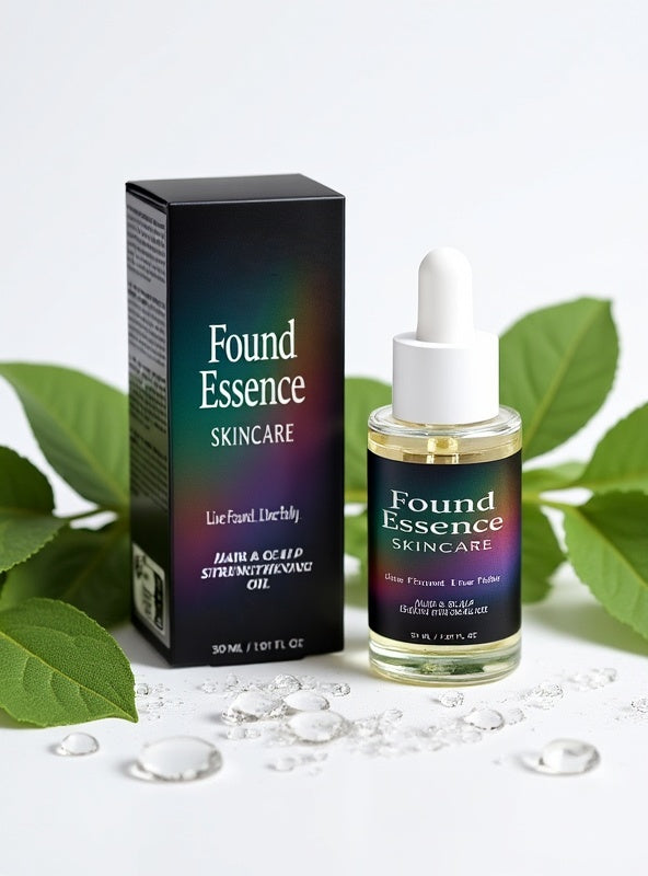 Rosemary Hair & Scalp Strengthening Oil — Nourish, Restore, Grow - Found Essence 