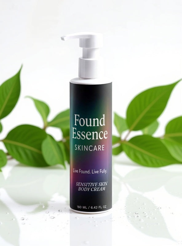 Sensitive Skin Body Cream — Soothe, Hydrate, Protect - Found Essence 