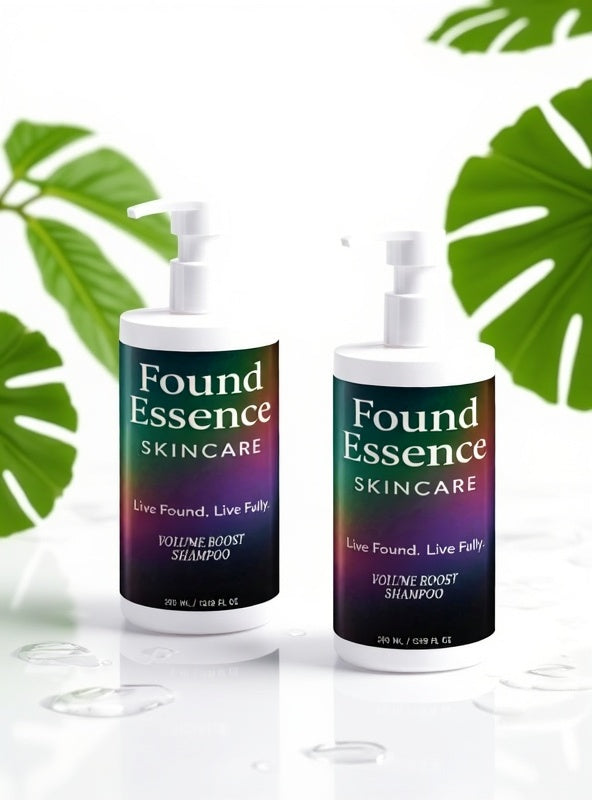 Volume Boost Shampoo — Cleanse, Lift & Strengthen - Found Essence 